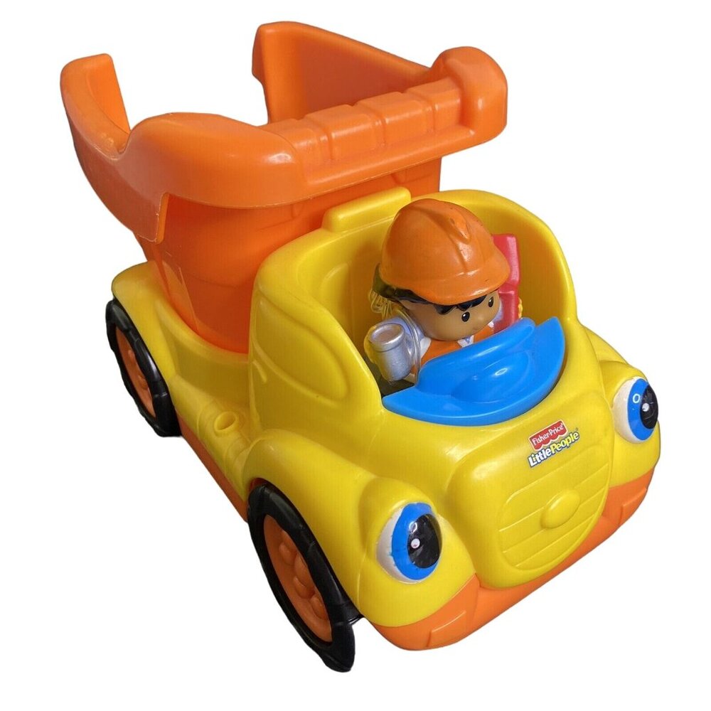 Fisher Price Little People Dump Truck Singing Sounds with Driver‎
